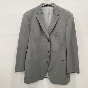 Hugo Boss Three Button Grey Scorsese Movie Suit Blazer Jacket Size 44 Regular